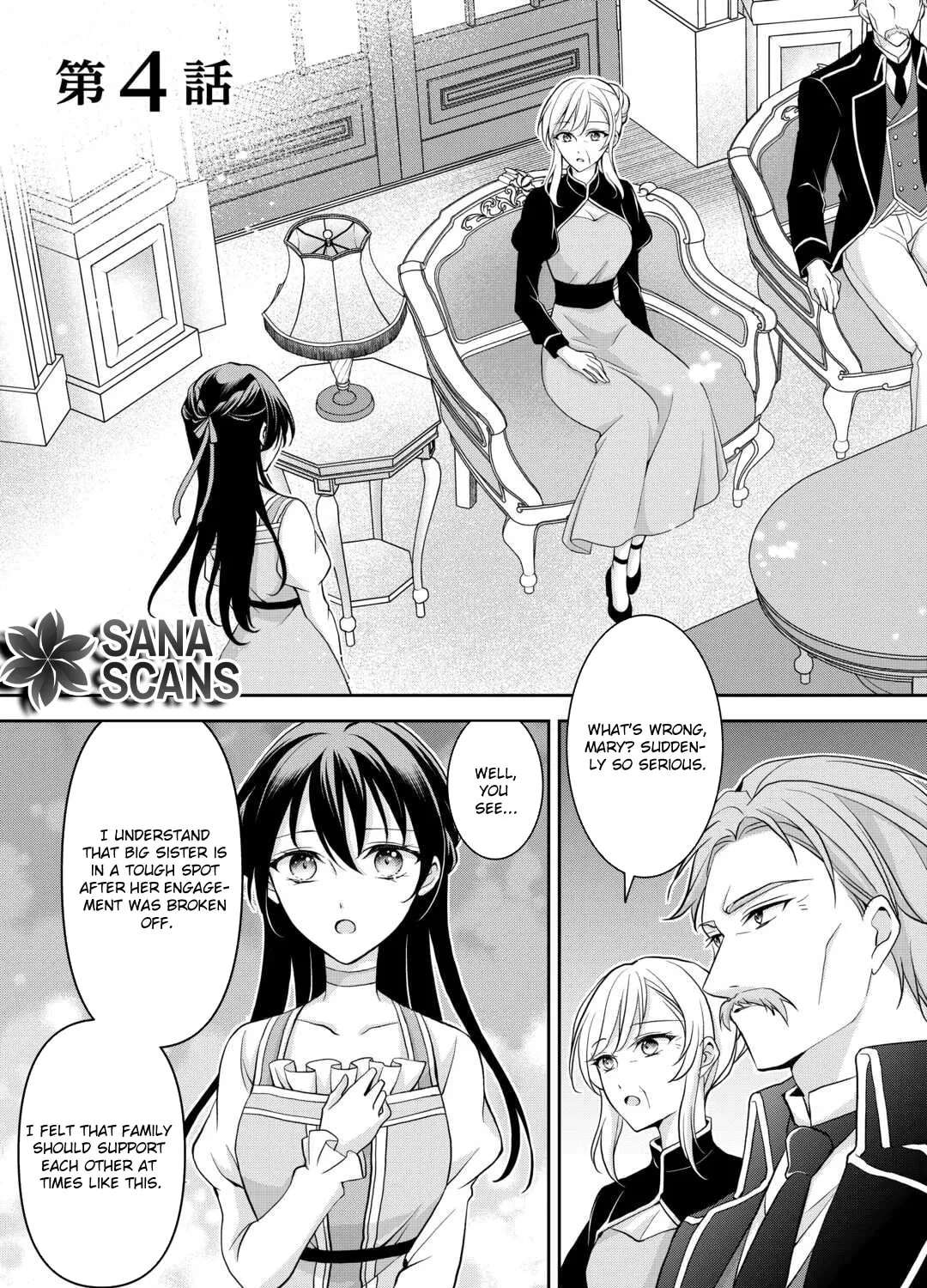 The Count's Daughter Whose Fiancé Was Stolen Decides to Live Life Her Own Way Chapter 4 - page 1