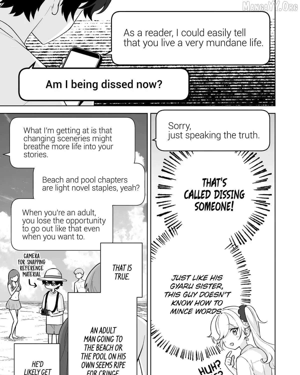 Please Leave Me Alone (For Some Reason, She Wants To Change A Lone Wolf's Helpless High School Life.) Chapter 34 - page 61
