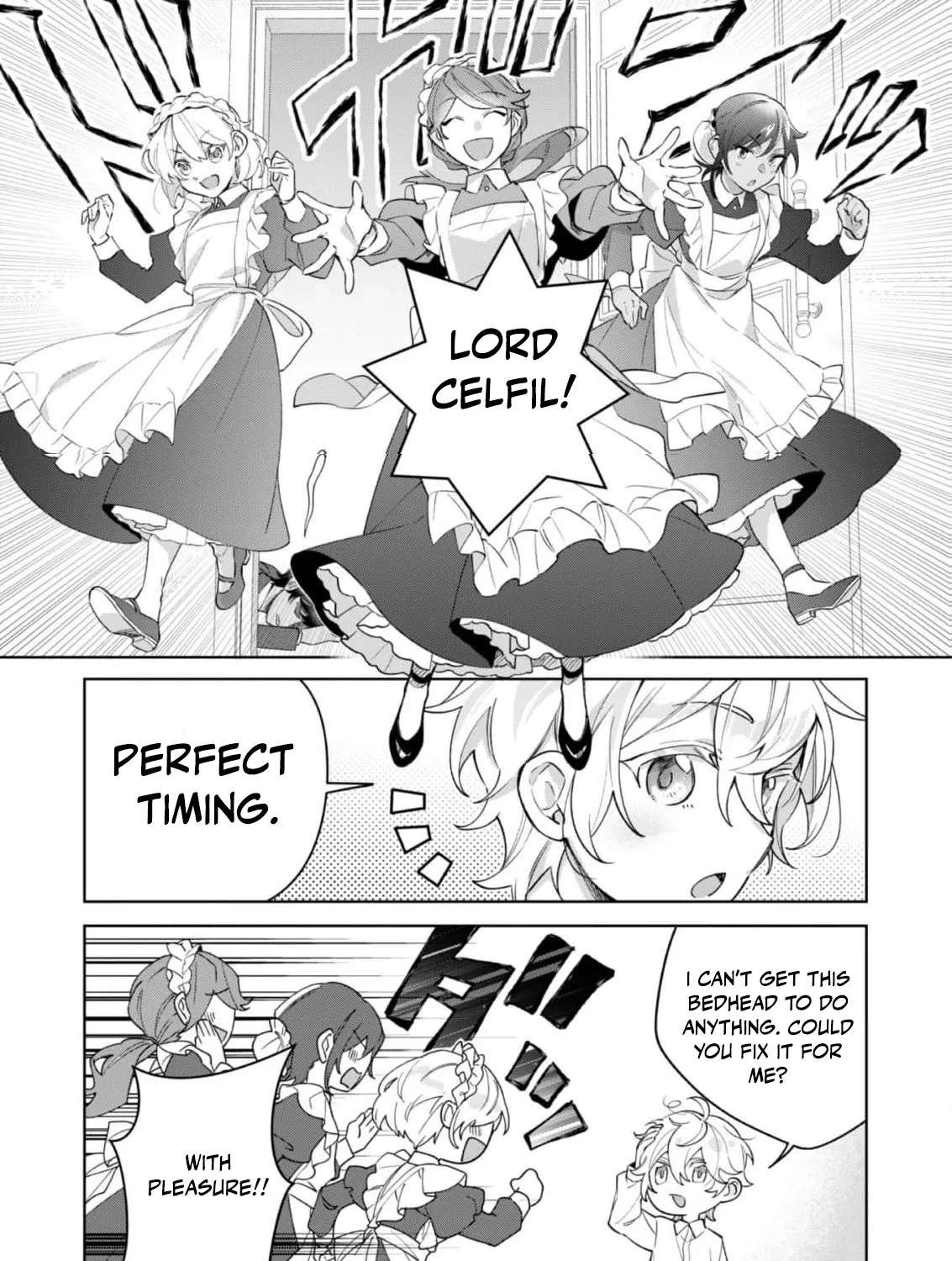 The Third Son of the Heiburg Family Is a Little Devil Shota Chapter 3 - page 30