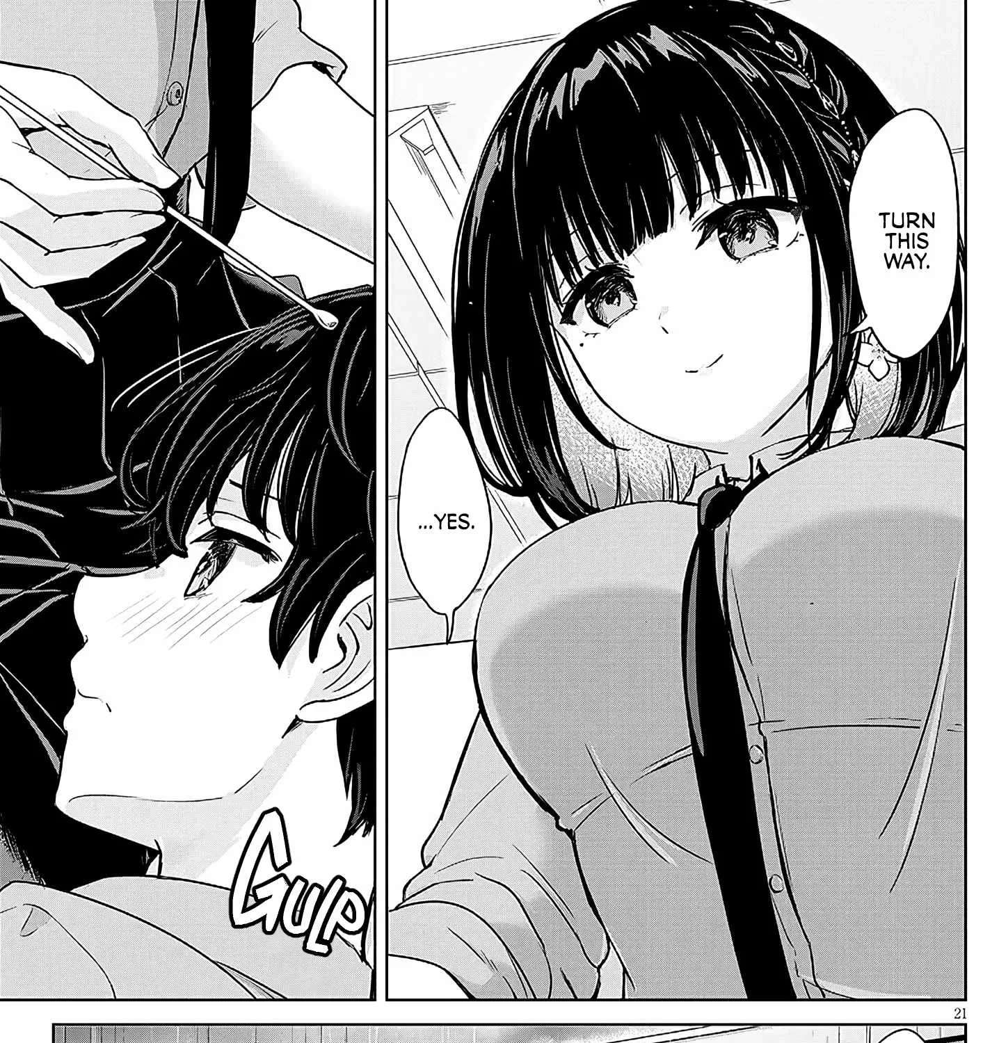 Amamori Junna wa Shitsudo ga Takai Chapter 5 - page 41
