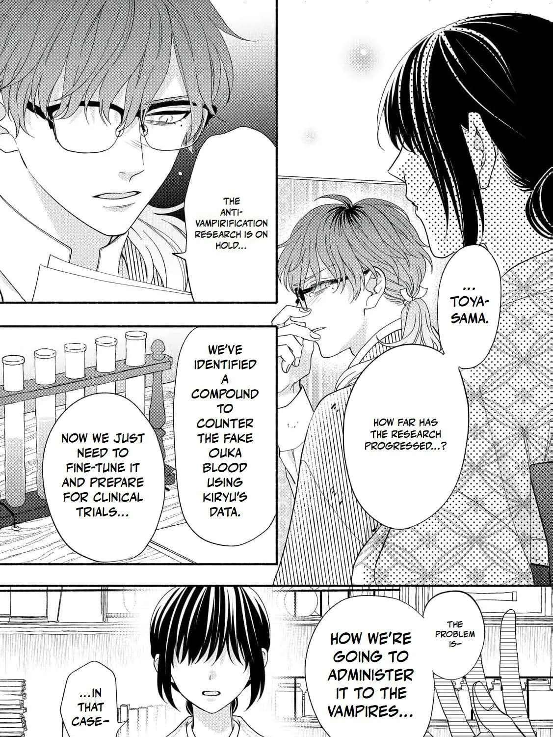 Kyuuketsuki e Yomeiru Hi ~Shoujo ga Reikoku Otto ni Aisareta Kiroku Chapter 15 - page 36