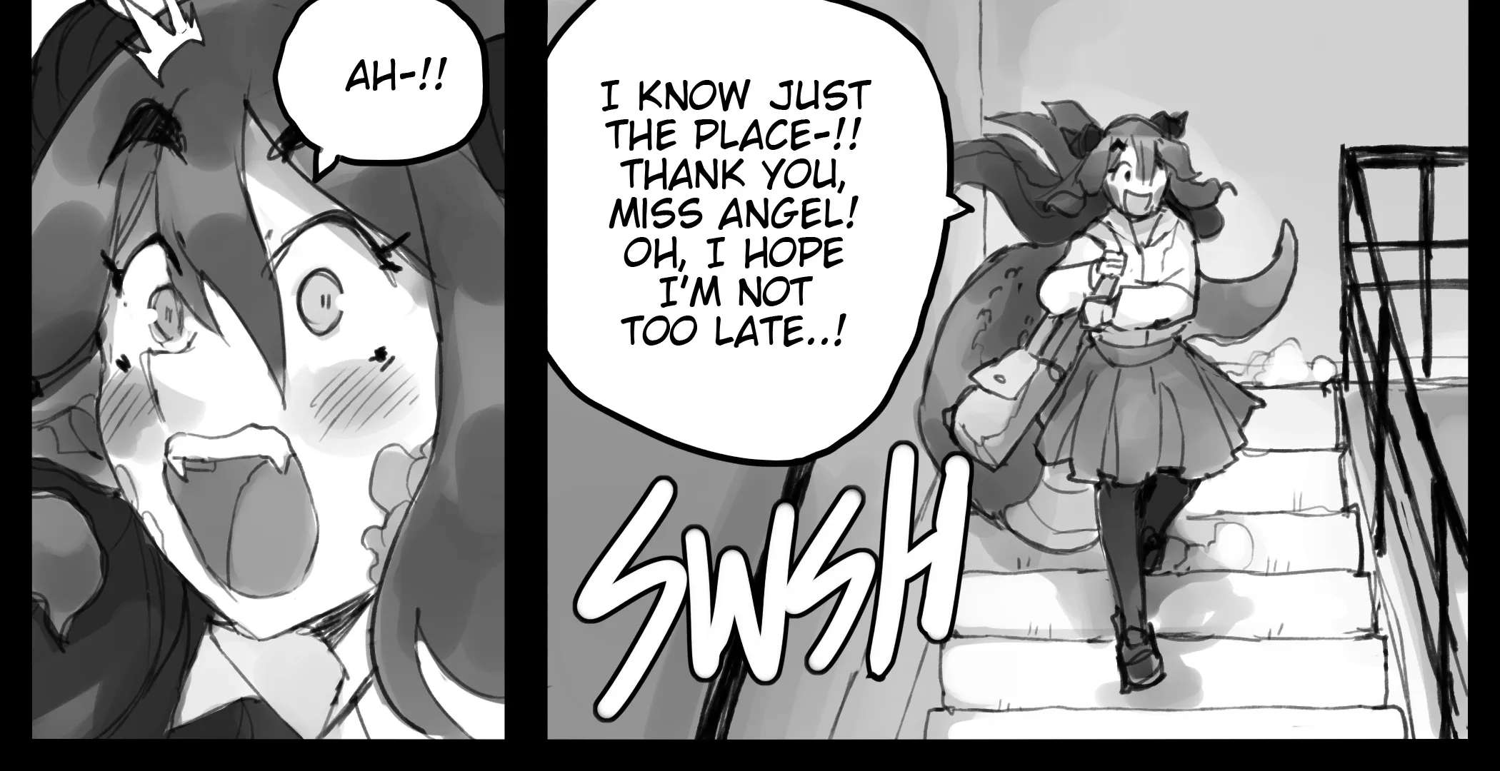 My Childhood Friend Is A Dragon Who's Embarrassed About the Size Of Her Tail Chapter 12 - page 14