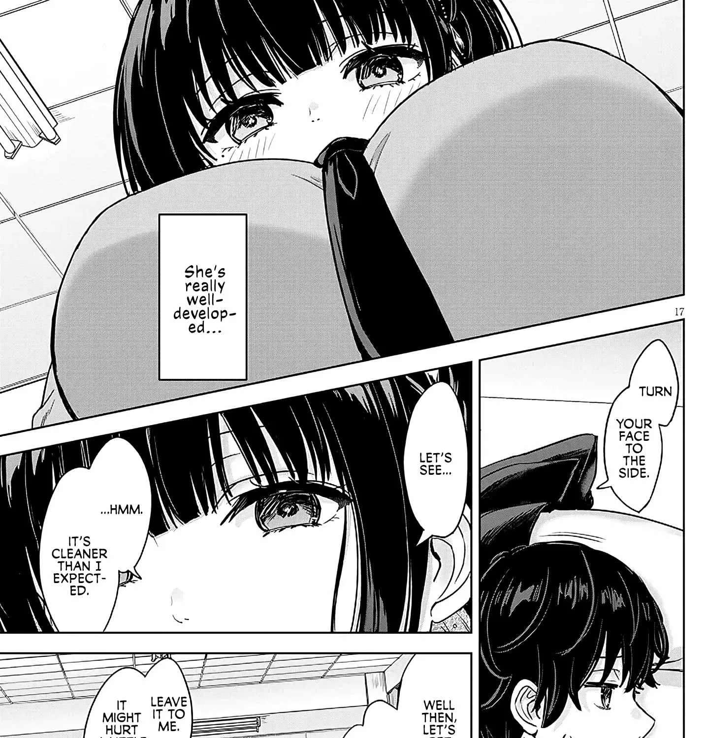 Amamori Junna wa Shitsudo ga Takai Chapter 5 - page 33