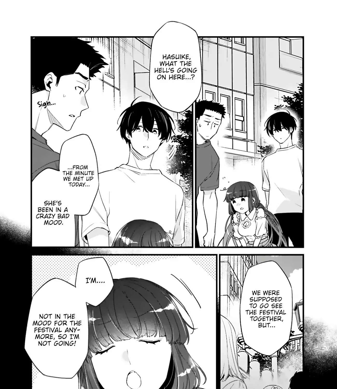 Osananajimi Kanojo no Morahara ga Hidoin de Zetsuen Sengen Shiteyatta: Jibunrashiku Ikiru koto ni shitara, Nazeka Tonari no Seki no Kakure Bishoujo kara Kokuhaku Sareta Chapter 54.3 - page 5