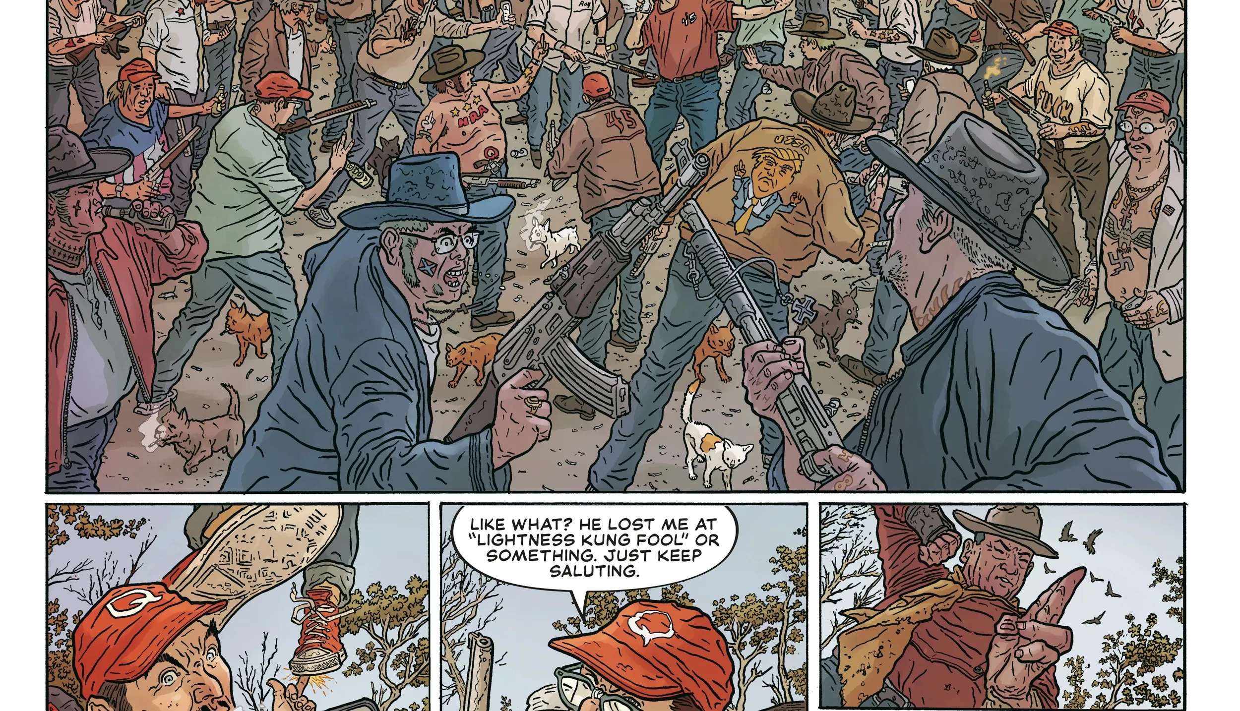 The Shaolin Cowboy: Staying A.I. Live Chapter 2 - page 44