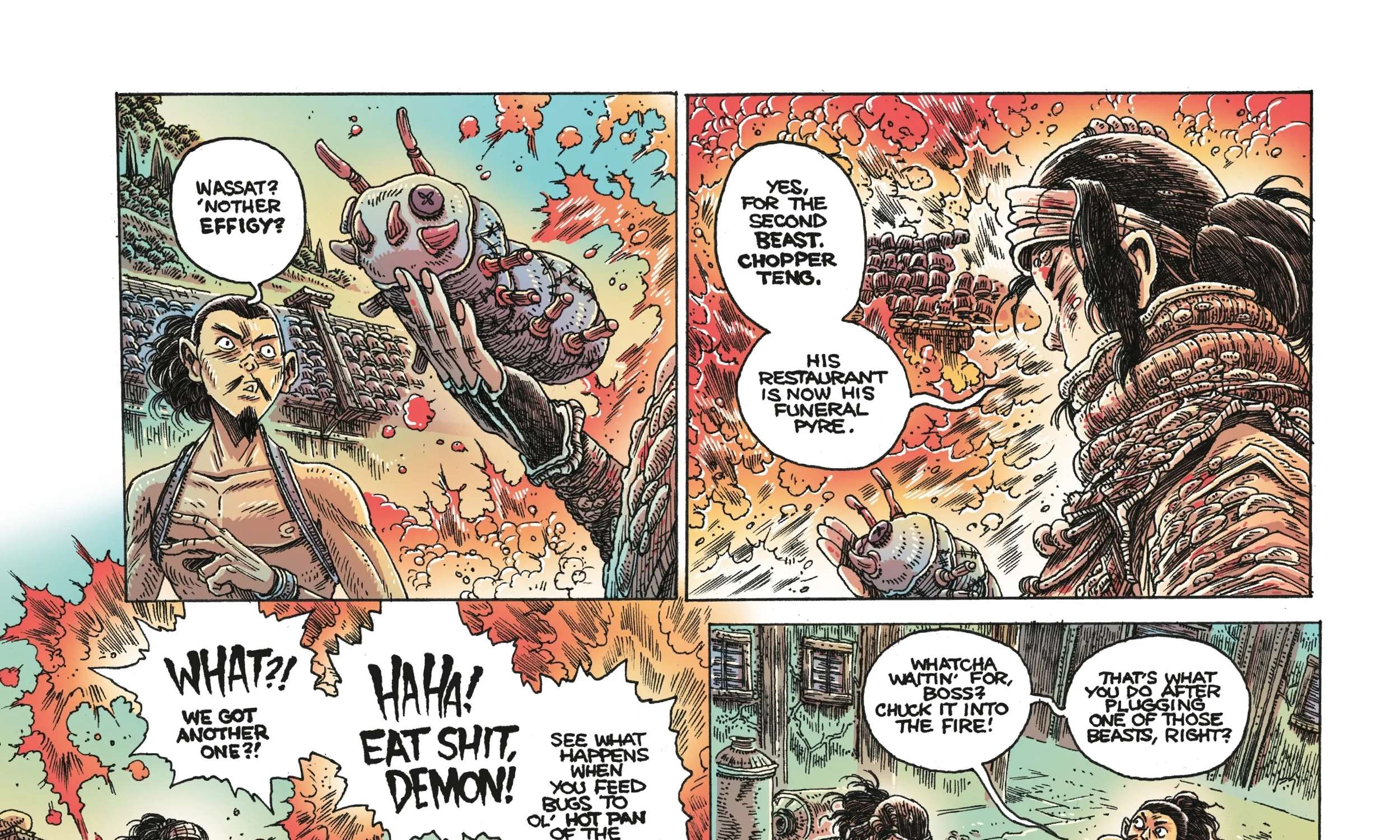 Orphan and the Five Beasts: Bath of Blood Chapter 1 - page 13