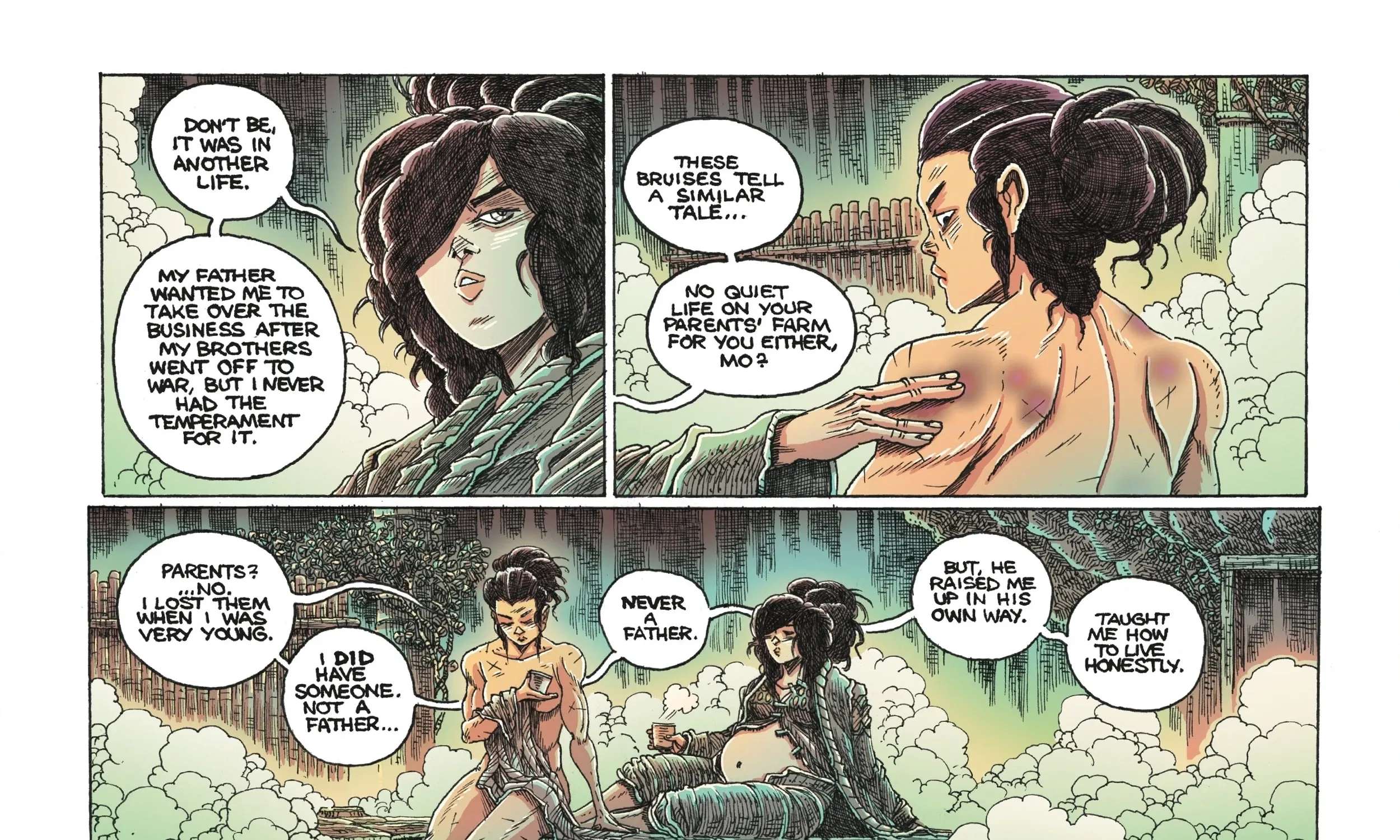 Orphan and the Five Beasts: Bath of Blood Chapter 1 - page 28