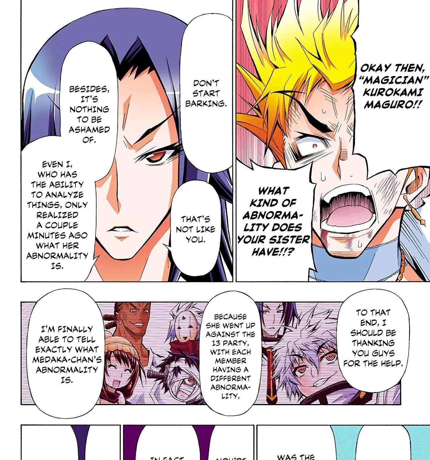 Medaka Box (Official Colored) Chapter 54 - page 23