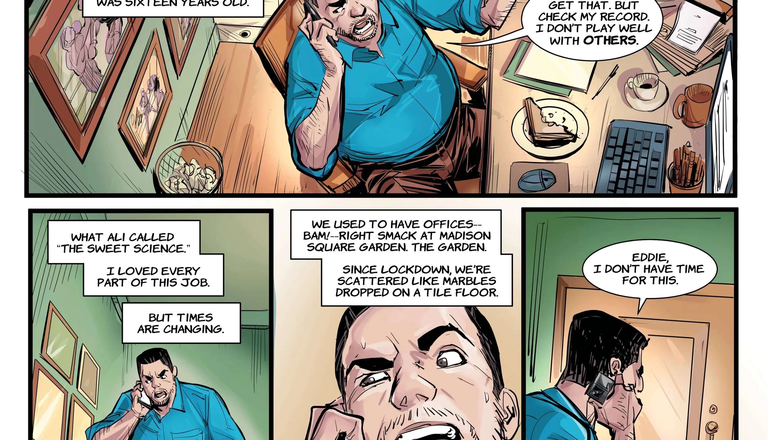 The Ring: The Man Who Beat the Man Chapter 1 - page 38