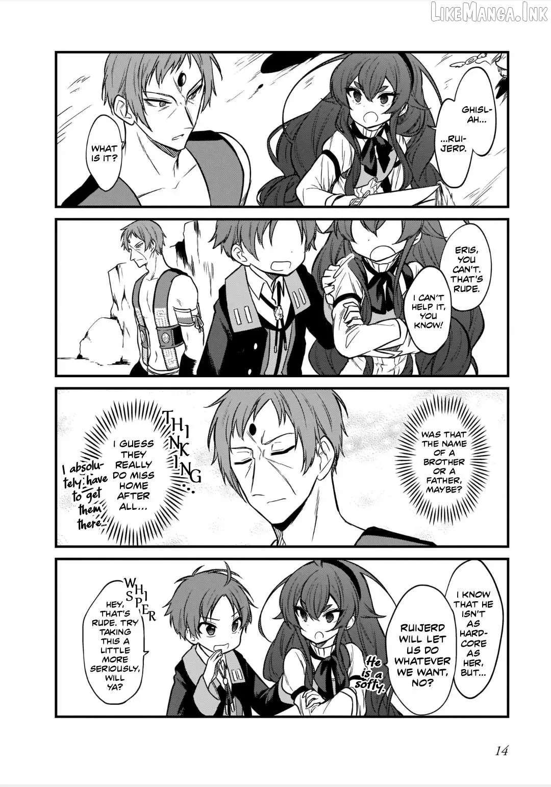Mushoku Tensei: Even If It's A 4-Koma, I'll Get Serious Chapter 16 - page 16