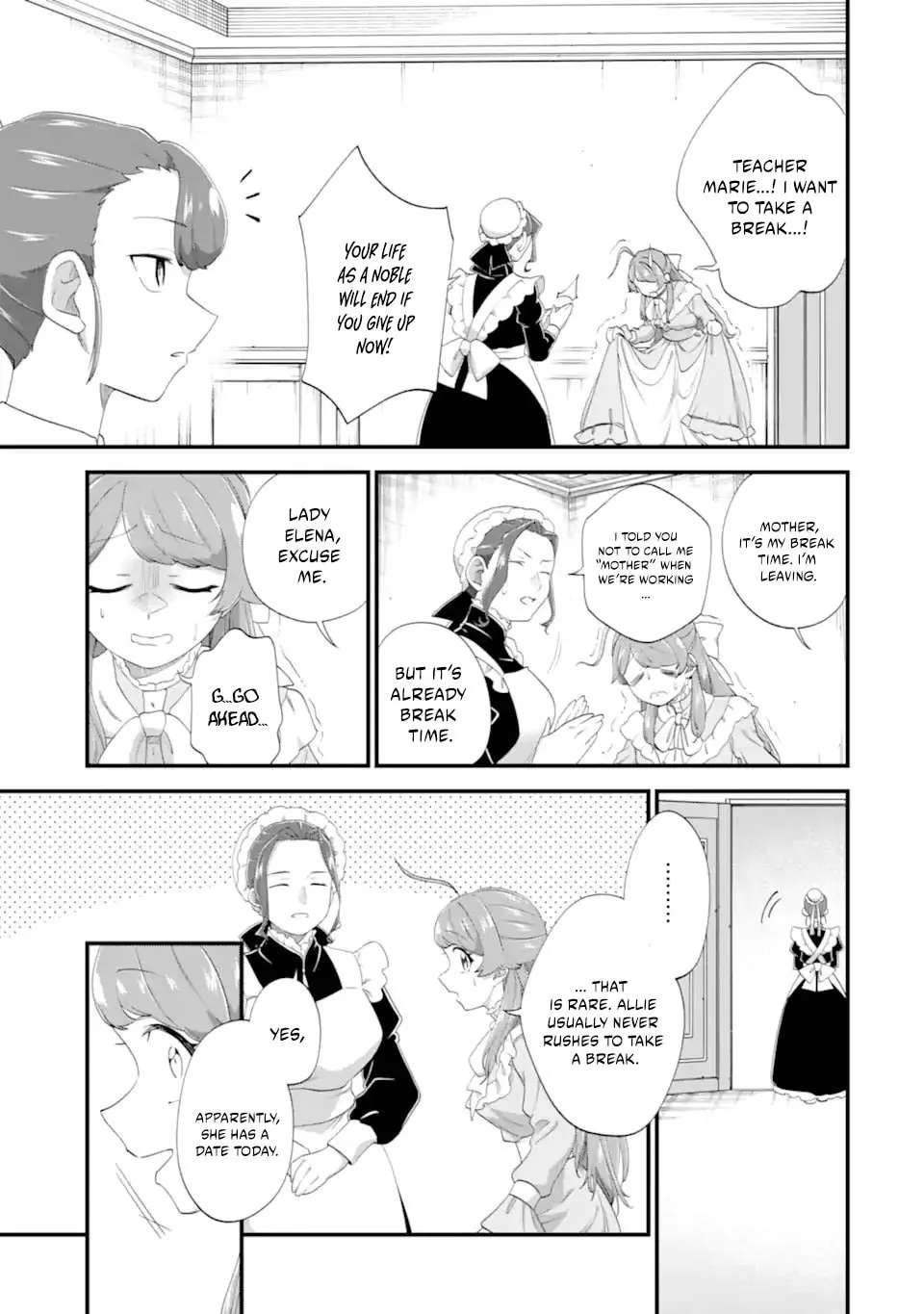 The Poor Noble Lady Wants to Marry the Cursed Earl Chapter 7.1 - page 12