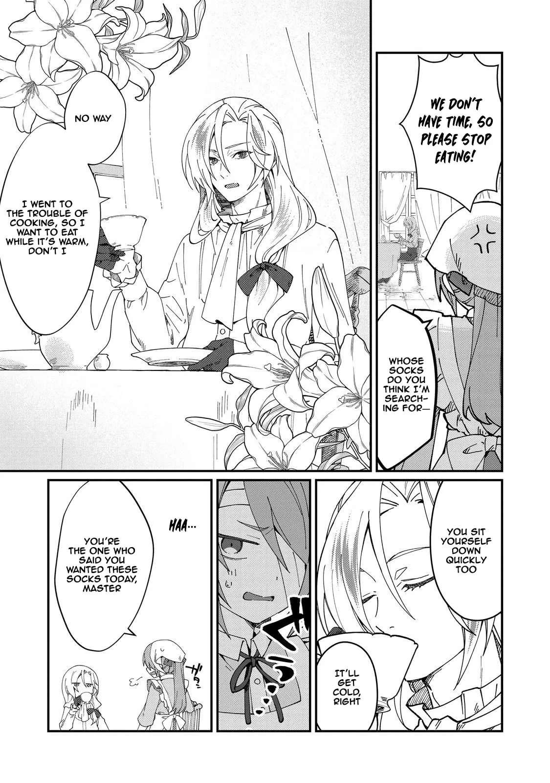 Hiroware Deshi to Birei Majutsushi ~Monogusa Shishou no Kutsushita Sagashi wa Kyou mo Taihendesu~ @COMIC Chapter 1 - page 4