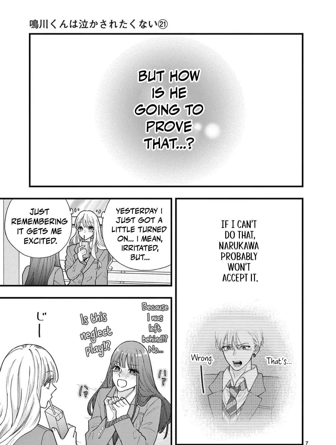 Narukawa-kun Doesn't Want to Be Made to Cry. Chapter 21 - page 12