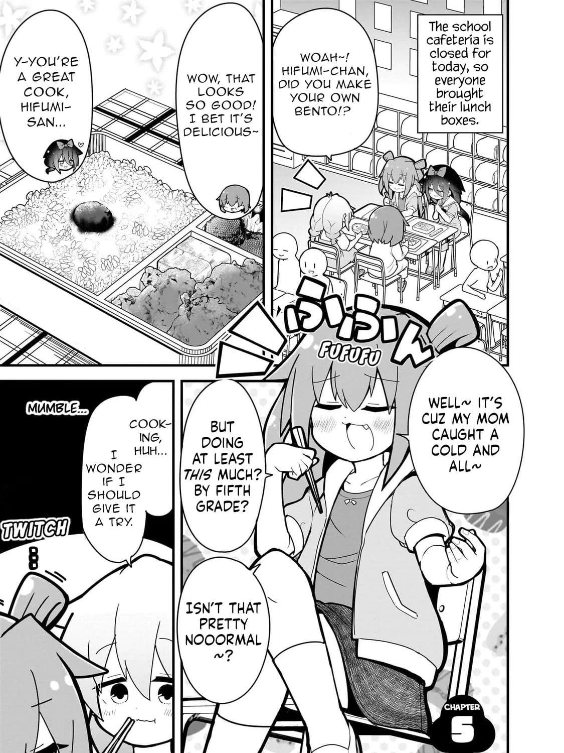Mesugaki ga Watashi o Wakarase ni Kuru node Mesugaki no Chikara o Karite Kocchi mo Wakarase ni Ikimasu. Chapter 5 - page 1