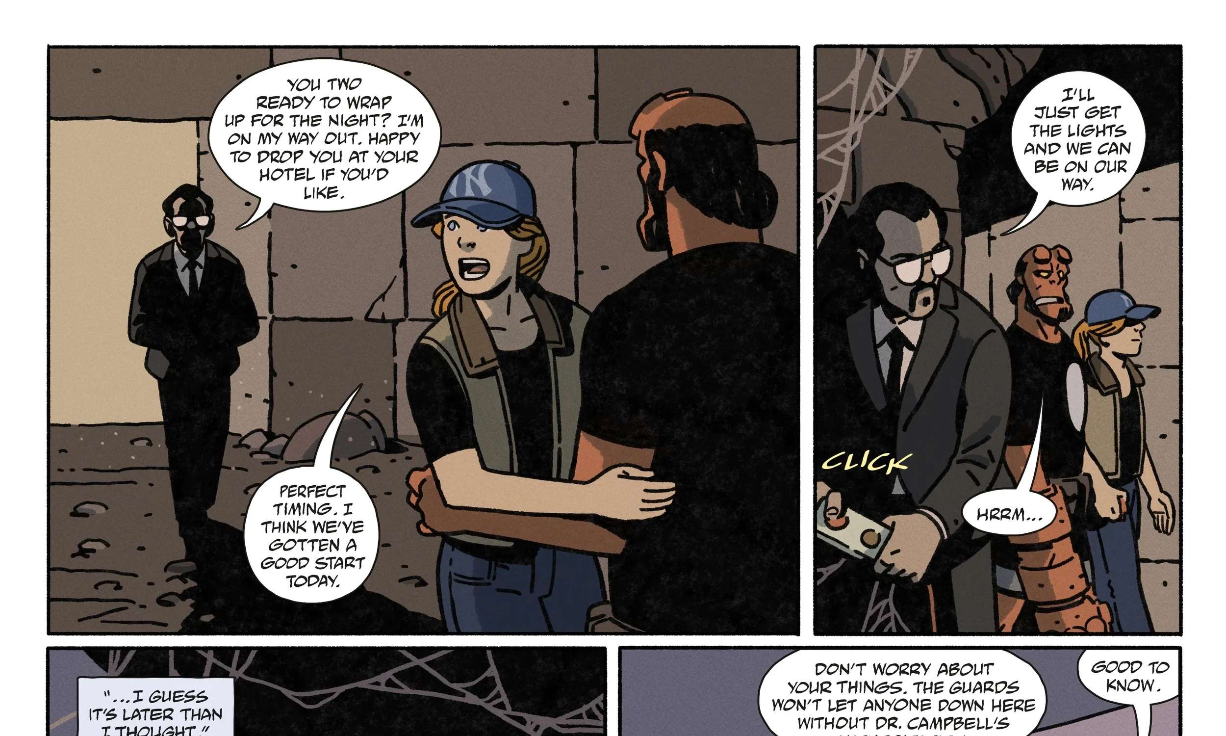 Hellboy in Love: Obsidian Chapter 1 - page 46