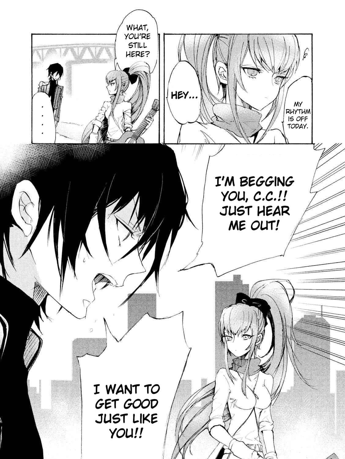 Code Black: Lelouch of the Shred Guitar Chapter 3 - page 8