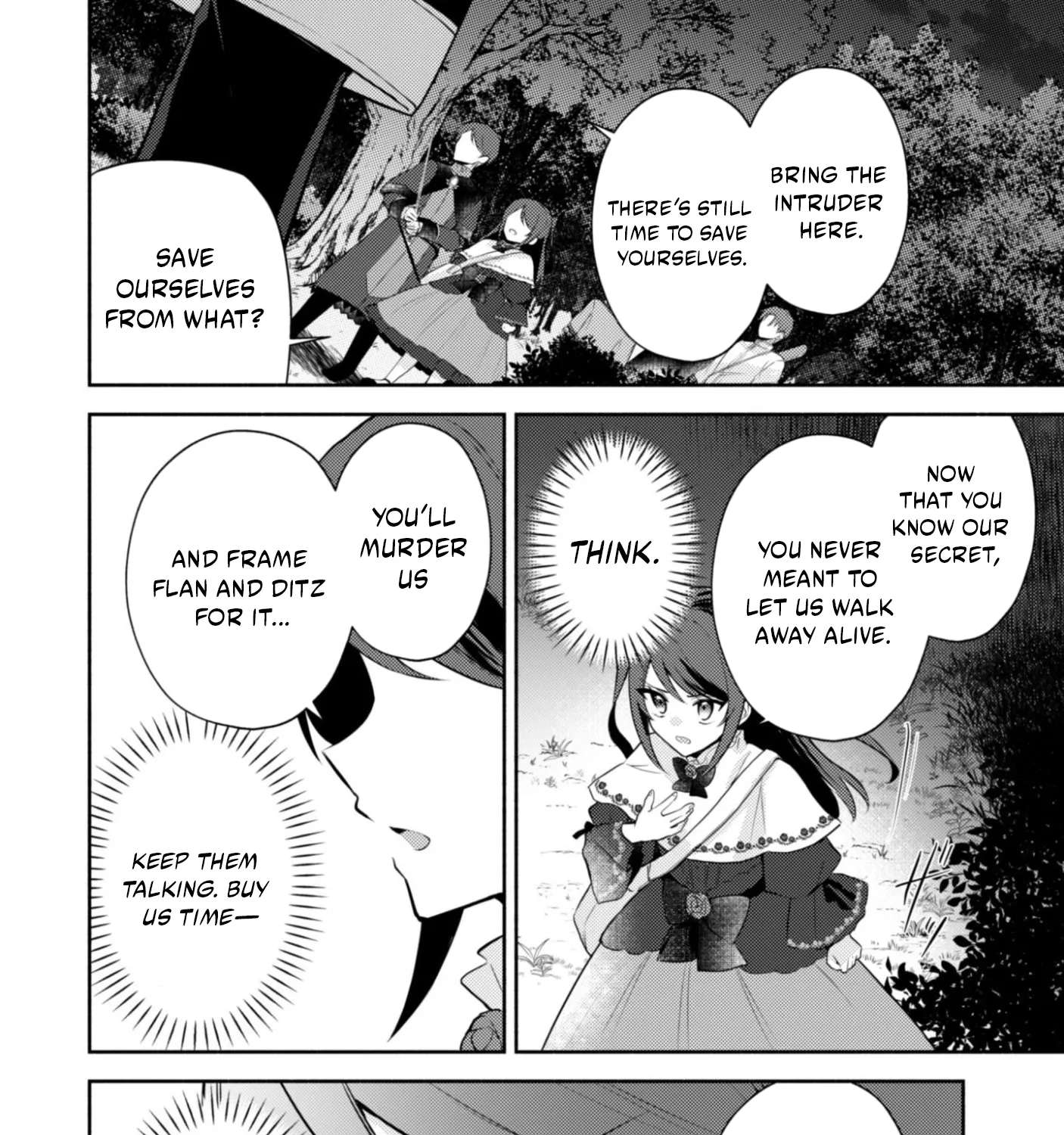 The Villainess of a Crappy Game: I was reincarnated into a world where destruction is the only possible ending, but I'll stubbornly survive! Chapter 15 - page 47