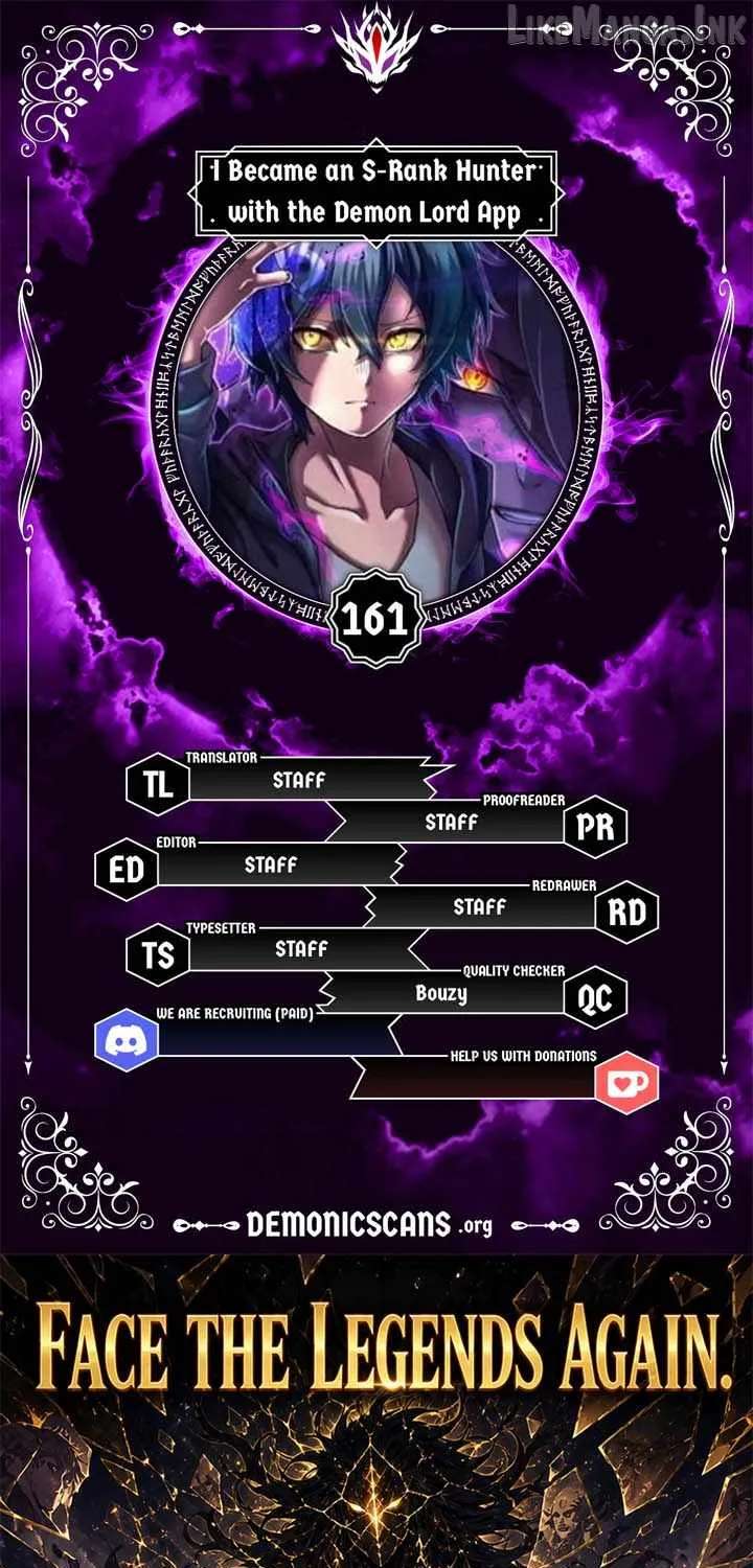 I Became An S-Rank Hunter With The Demon Lord App Chapter 161 - page 1