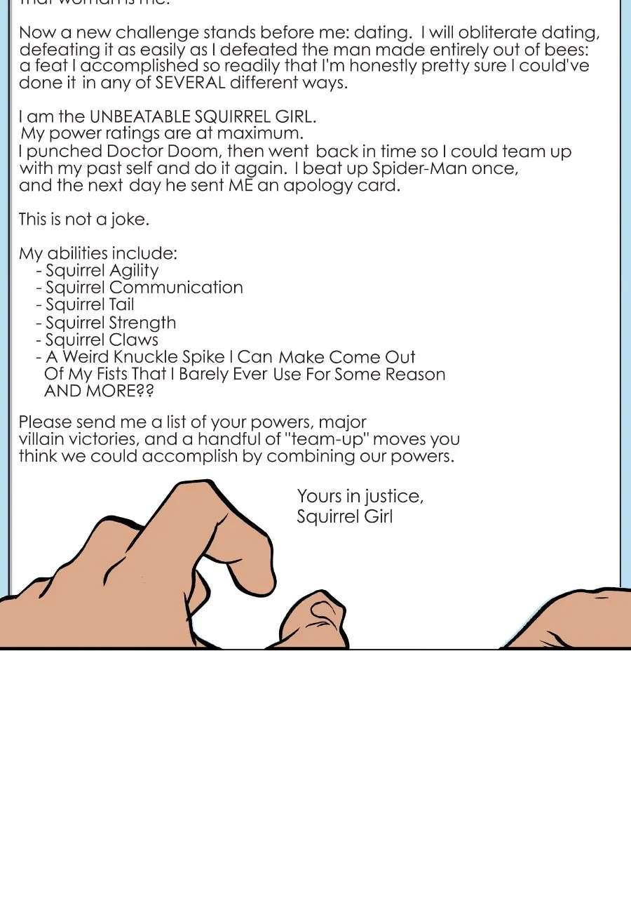 The Unbeatable Squirrel Girl Chapter 32 - page 4