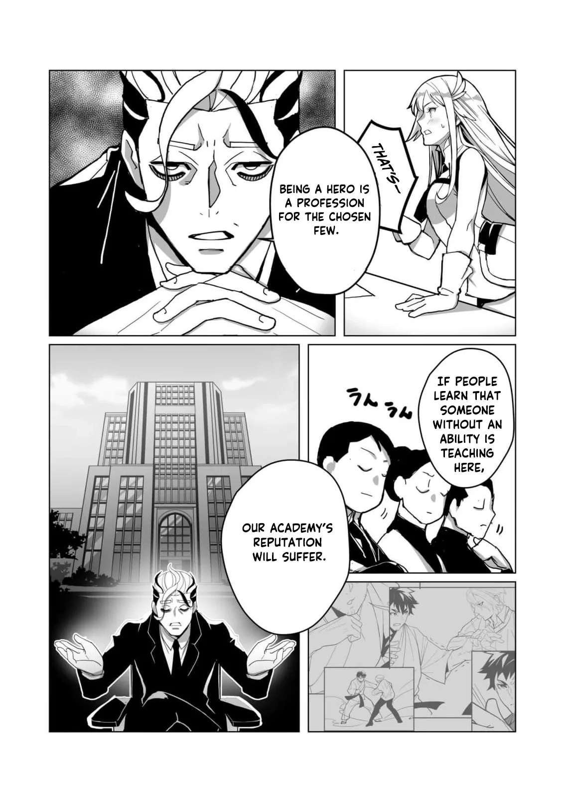 The Shadow Hero, an Old Man: In a World Where Superpowers Are Everything, a Powerless Old Man Is Doted On by His Beloved Disciple and Becomes a Hero from the Shadows Chapter 3 - page 36