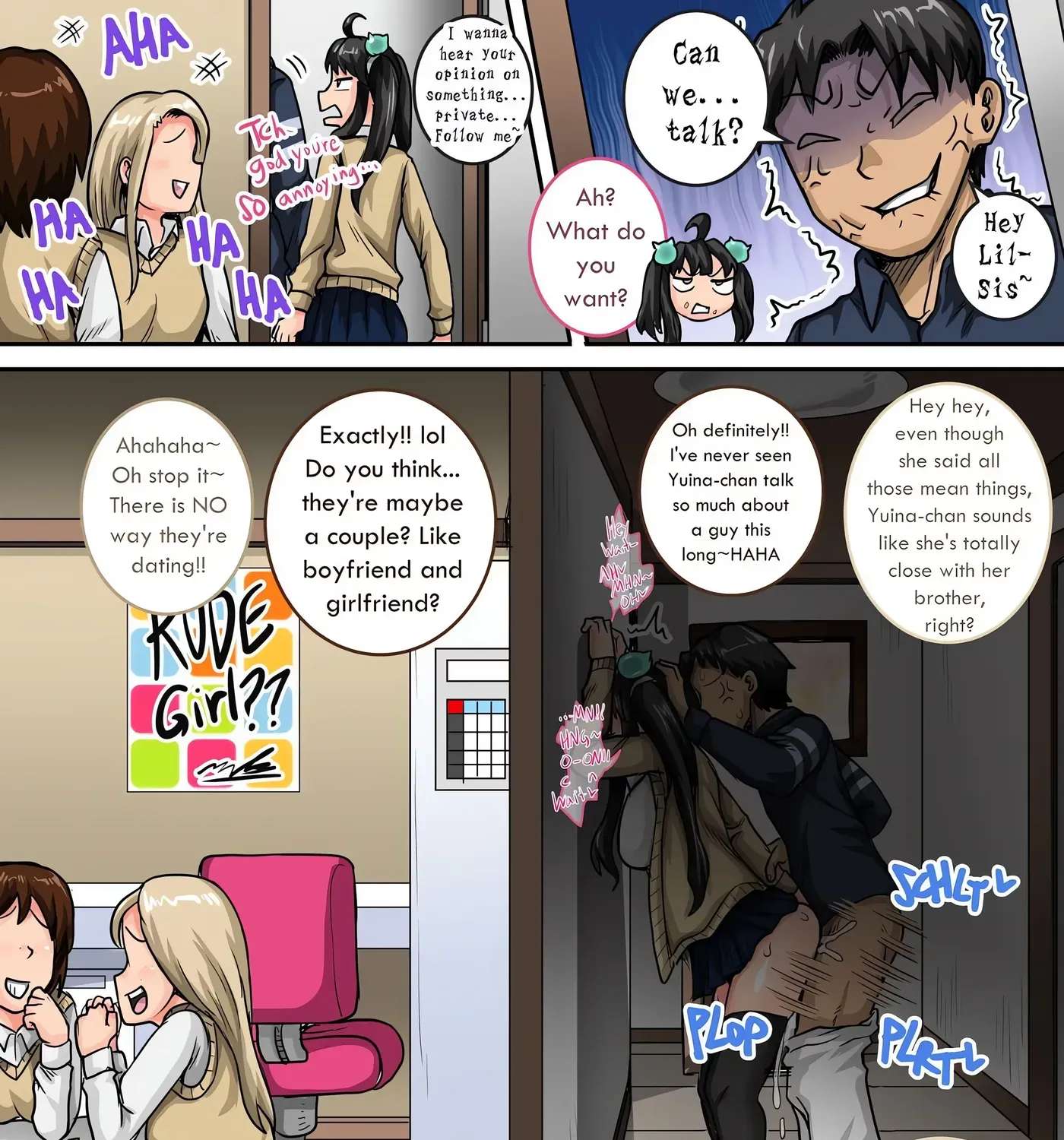 Annoying Little Sister needs to be Scolded Chapter 1.5 - page 41