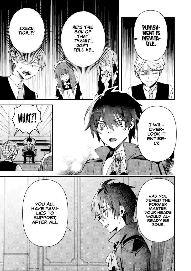 Tsuihou Sareta Danshaku Shisoku no Kareinaru Ryouchi Kaikaku ~Kuzu Oyaji ni Munou to Nonoshiraretakedo, Jitsuha Sekai Saikyou no Ryu Mahoutsukai desu~ Chapter 2 - page 21