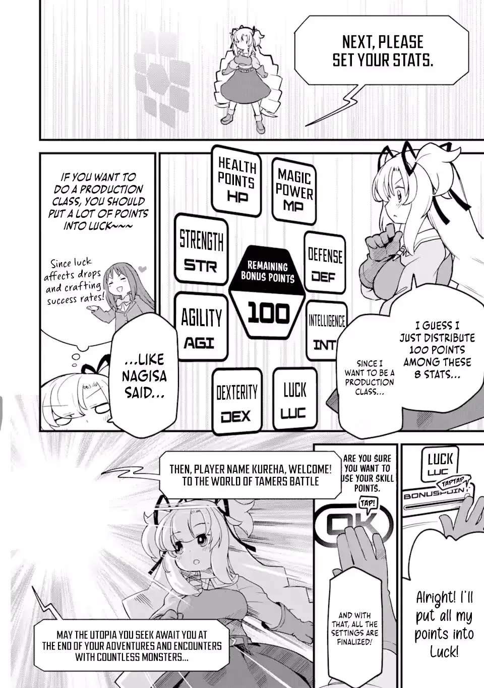 The Strongest Tamer at Level 1: A Novice Gamer Who Maxes Out Luck Leads a Fluffy Army to Become the Strongest Chapter 1.1 - page 18