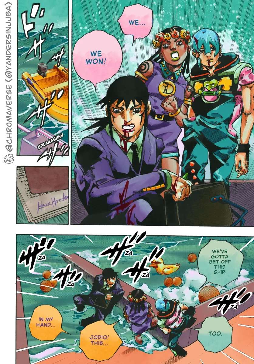 Jojo's Bizarre Adventure Part 9 - The Jojolands (Fan-Colored) Chapter 32 - page 36