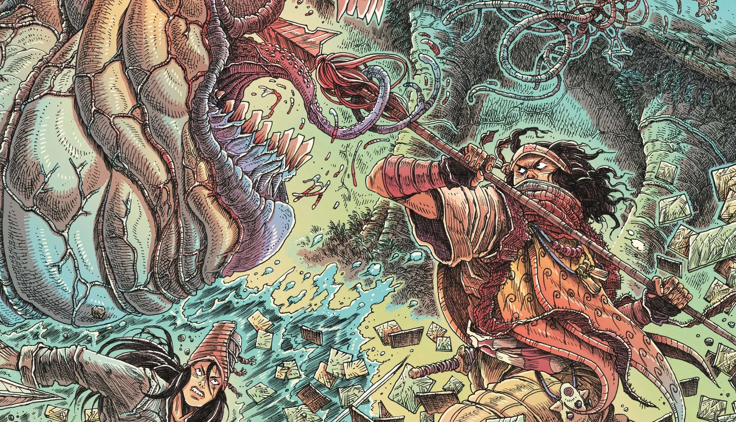 Orphan and the Five Beasts: Bath of Blood Chapter 3 - page 66
