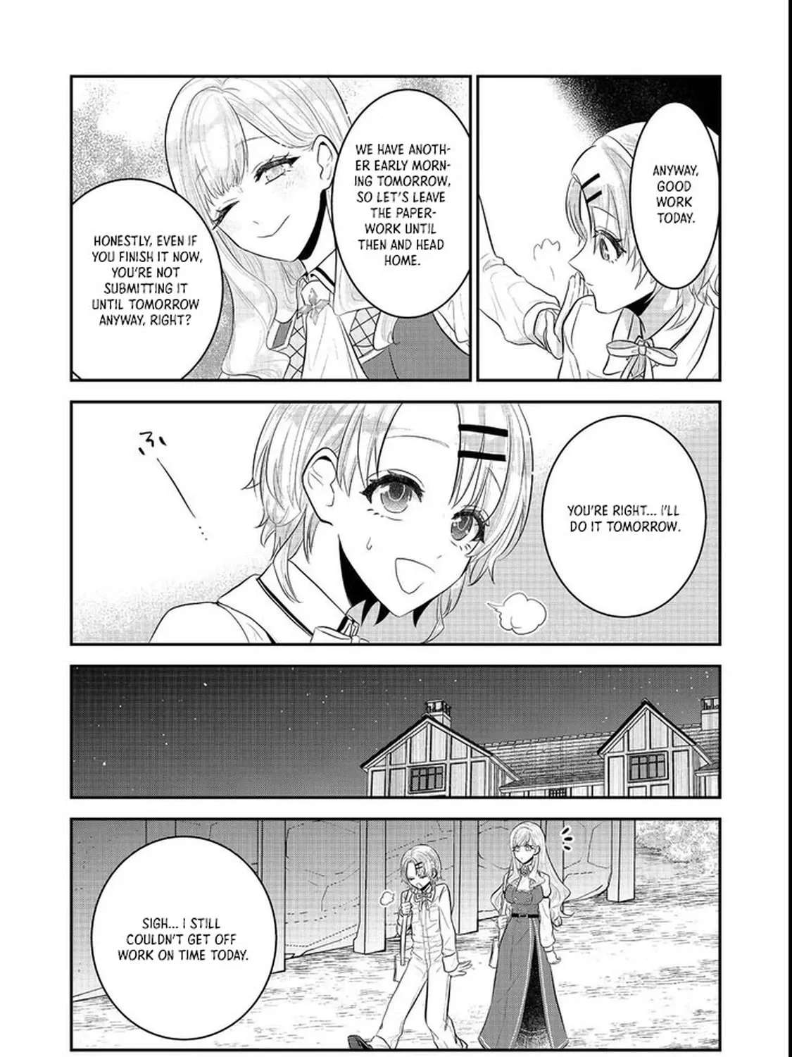 Guild no Uketsuke-jou wa Teiji Agari no Yume wo Miru Chapter 1 - page 34