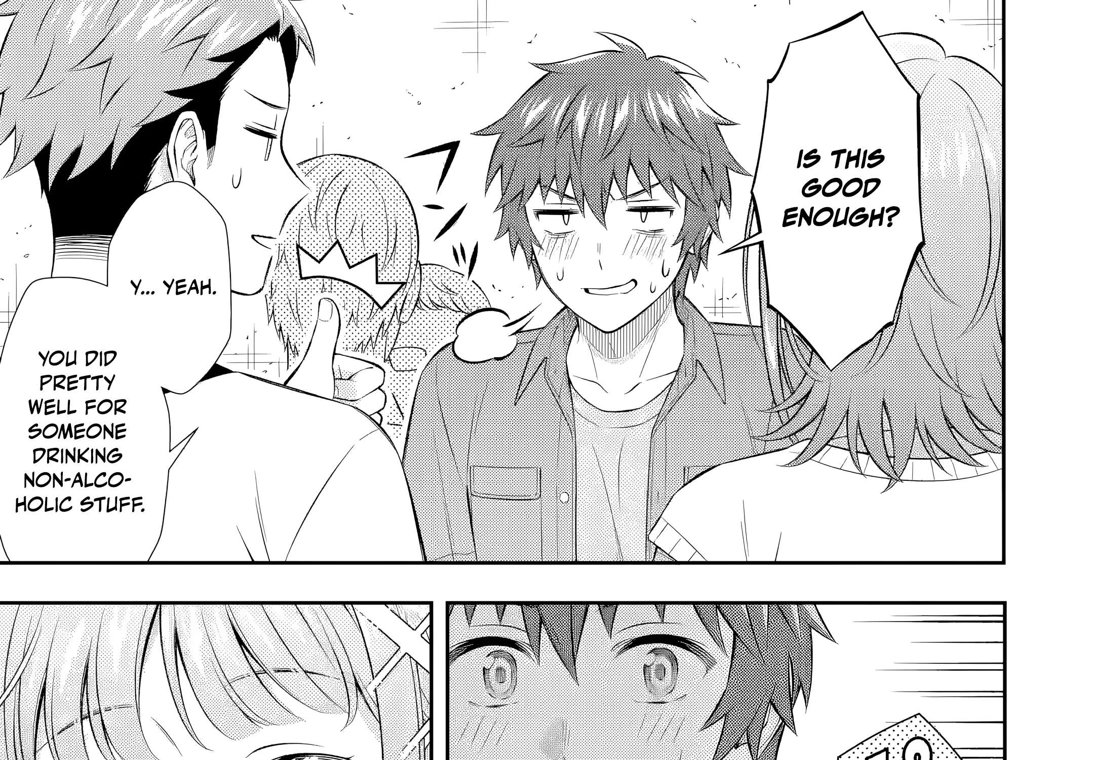Toumei na Yoru ni Kakeru-kun to, Me ni Mienai Koi wo Shita. Chapter 7.3 - page 15