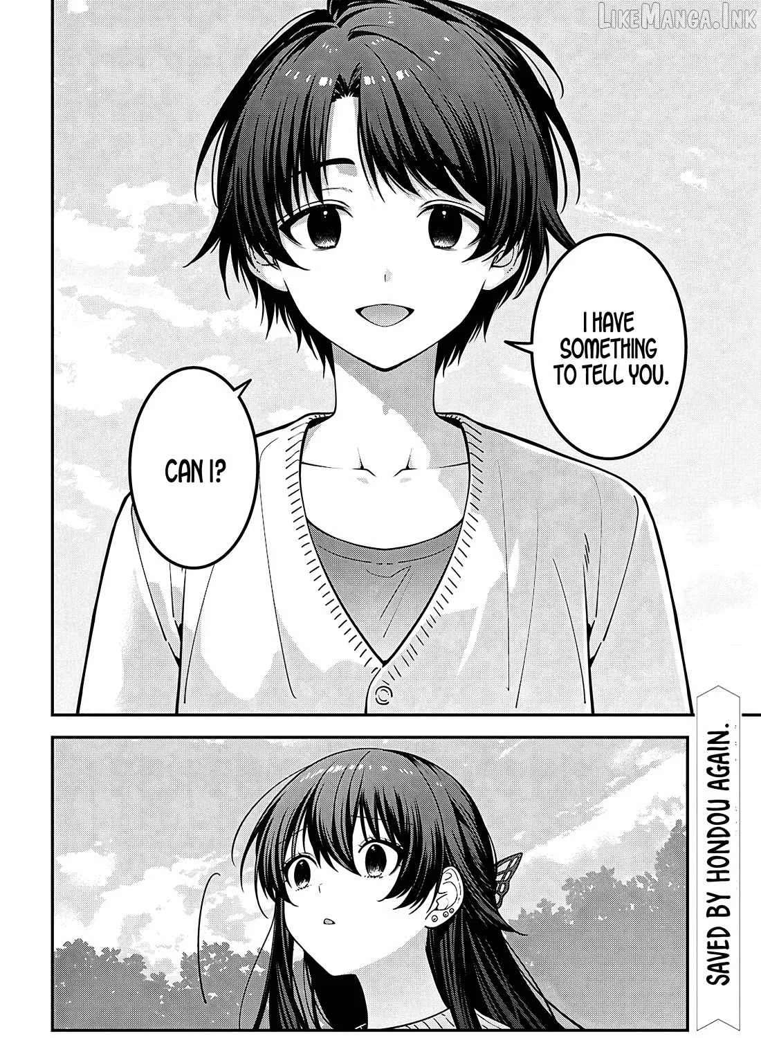 The Yankee Shimizu-san Sitting Next to Me Has Dyed Her Hair Black Chapter 21 - page 35