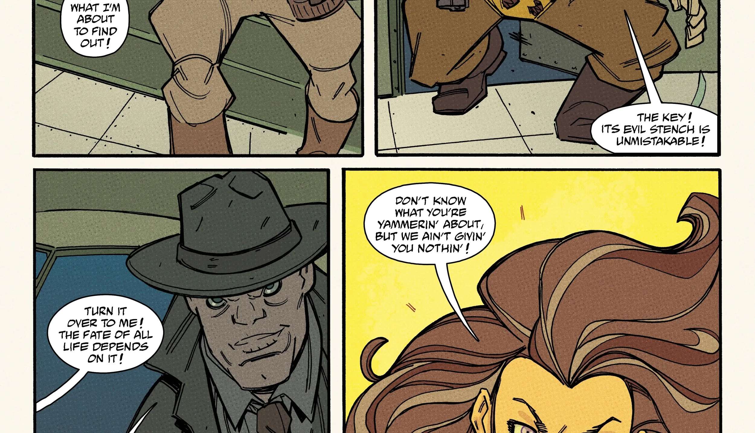 Young Hellboy: Thrilling Sky Adventures Chapter 2 - page 29
