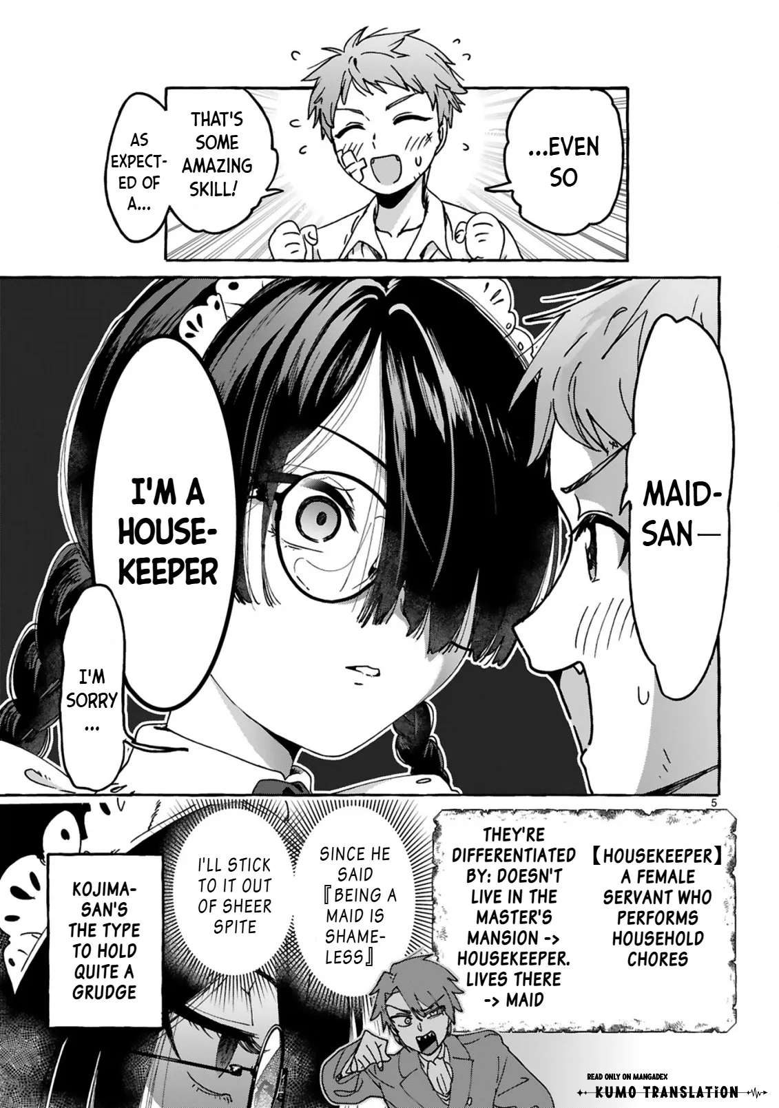 Miss Kojima, the Widowed Young Lady, Is the Strongest and Cutest Chapter 3 - page 8