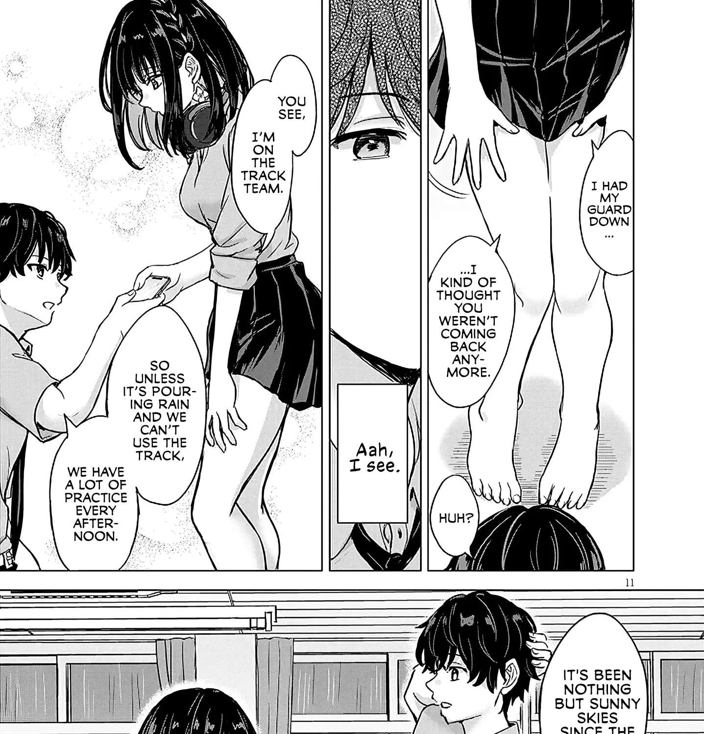 Junna Amamori is Humid Chapter 2 - page 21