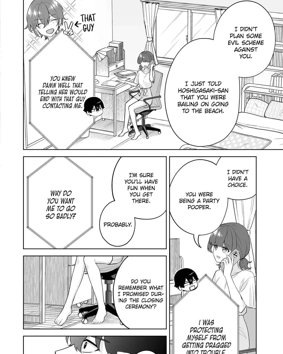 Please Leave Me Alone (For Some Reason, She Wants To Change A Lone Wolf's Helpless High School Life.) Chapter 35 - page 23