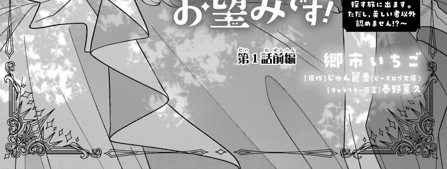 Hakoiri Koujou wa Shikou no Koi wo Onozomi desu! - Risou no Tonogata wo Sagasu Tabi ni Demasu. Tadashi, Utsukushisha Igai Mitomemasen!? Chapter 1 - page 8