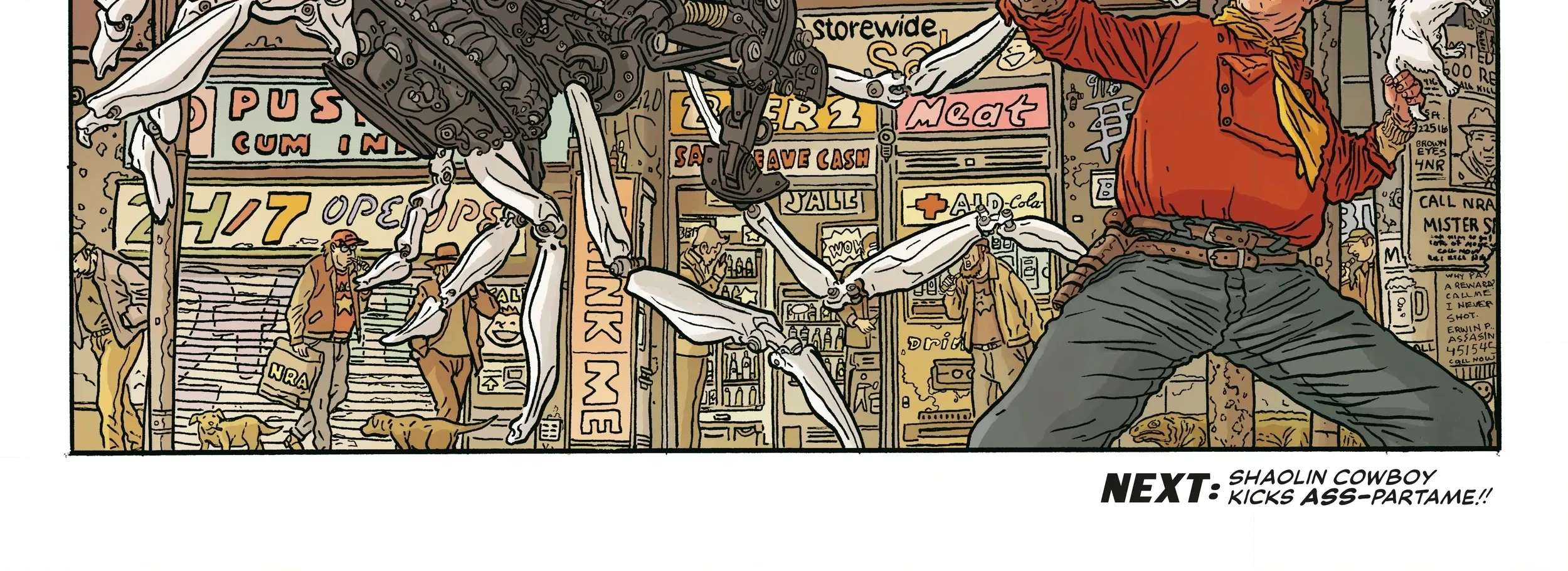 The Shaolin Cowboy: Staying A.I. Live Chapter 2 - page 90