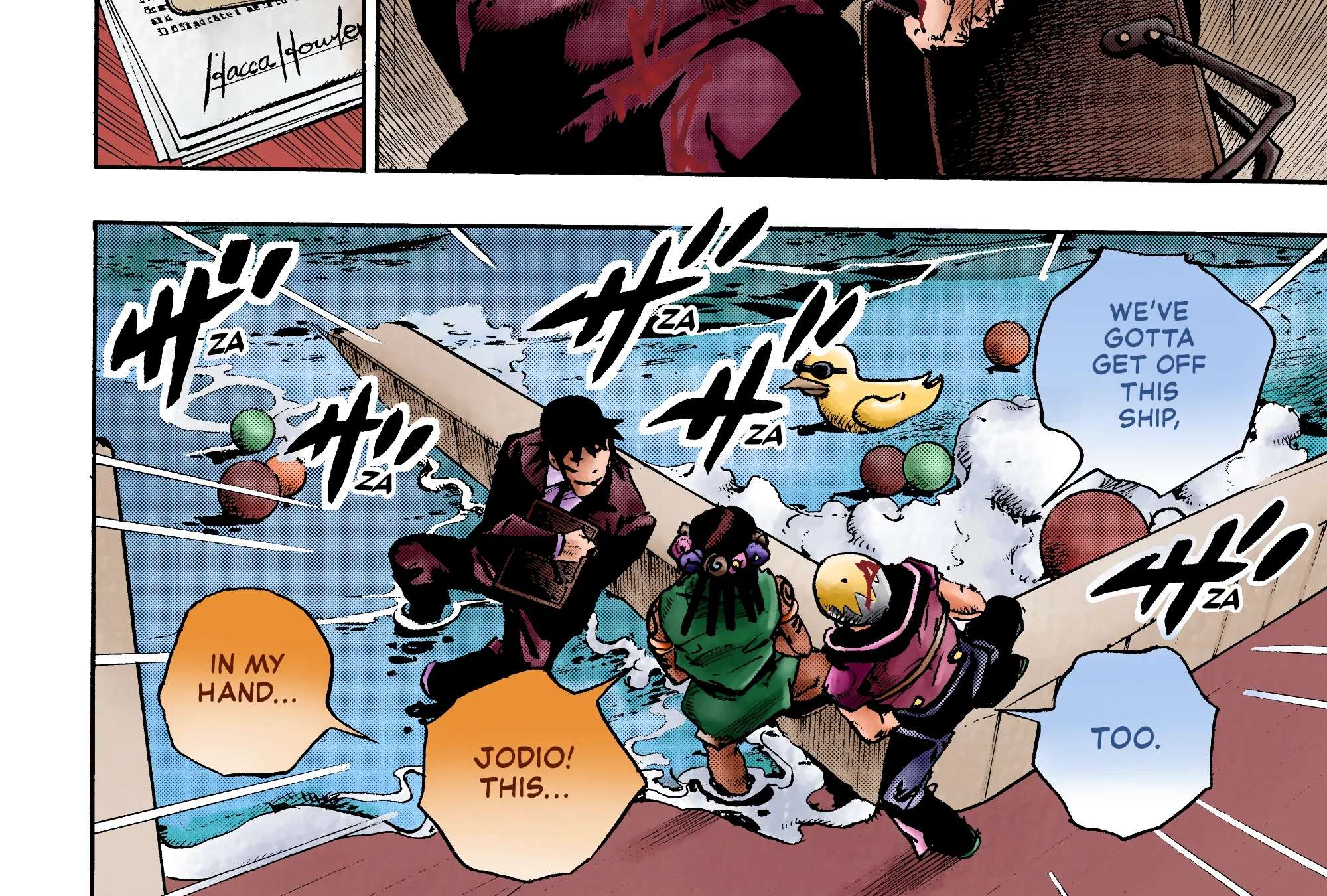 Jojo's Bizarre Adventure Part 9 - The Jojolands (Fan-Colored) Chapter 32 - page 46