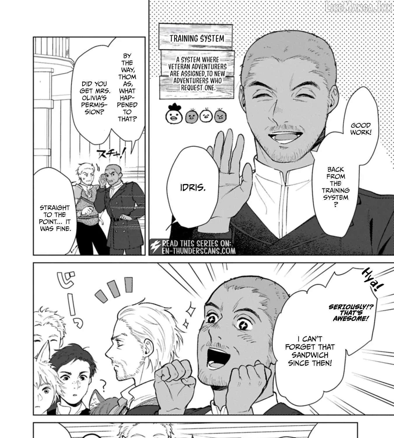 Ashita mo Ii Hi de Arimasu You ni.: Isekai de Atarashii Kazoku ga Dekimashita: San Kyoudai no Hokkori Gohan Nikki Chapter 4 - page 38