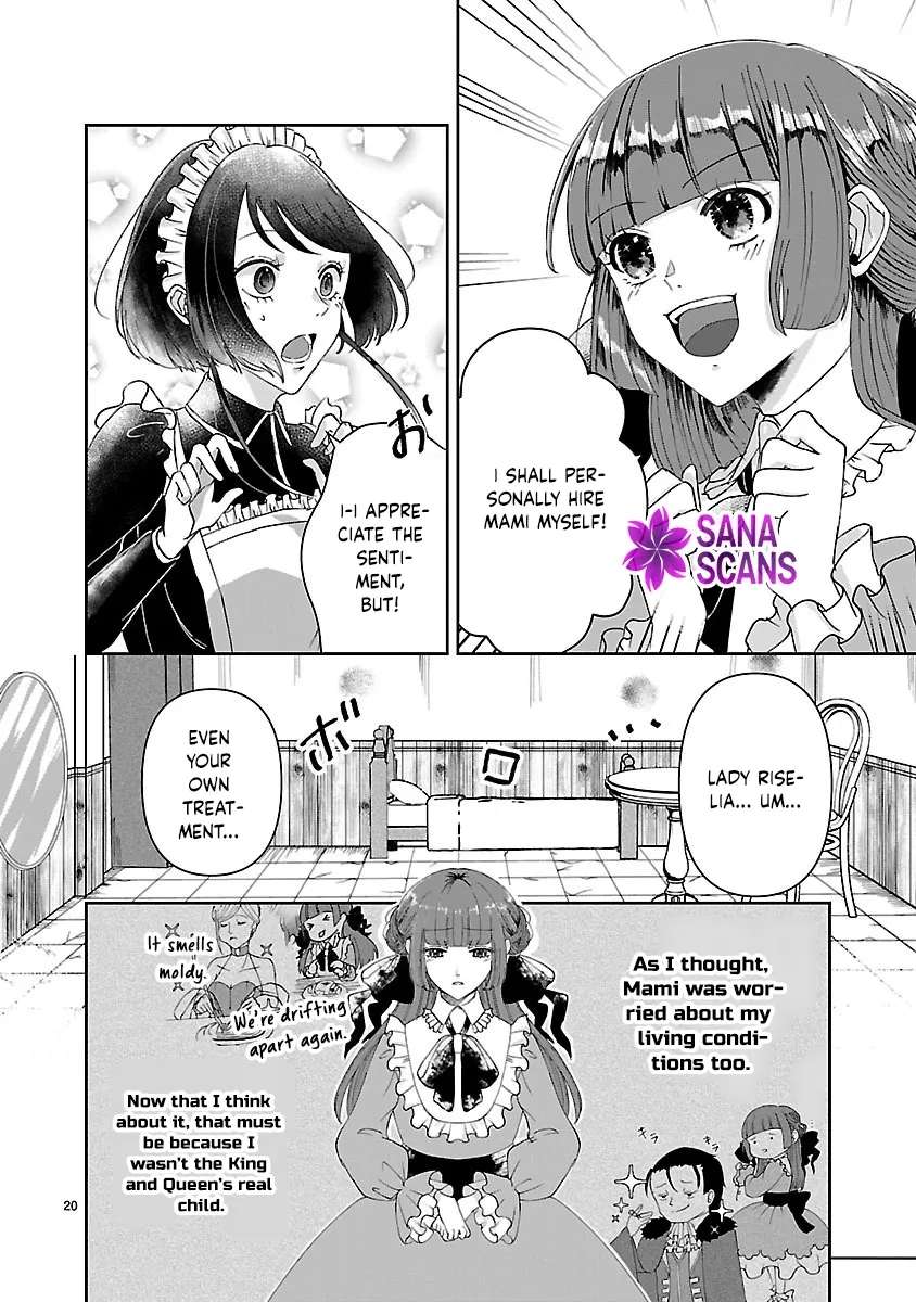 Ohitoyoshi Akuyaku Reijou no Fukushuu Keikaku ~Shi ni Modori Reijou wa Ne ga Zennin na Sei de Kizuku to Mikata ga Fuete Ikimasu~ Chapter 1 - page 21