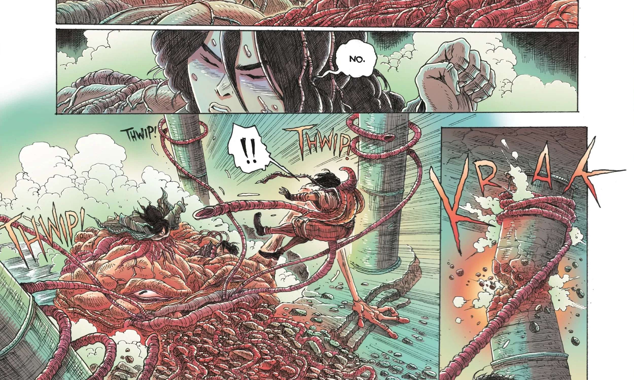 Orphan and the Five Beasts: Bath of Blood Chapter 4 - page 59