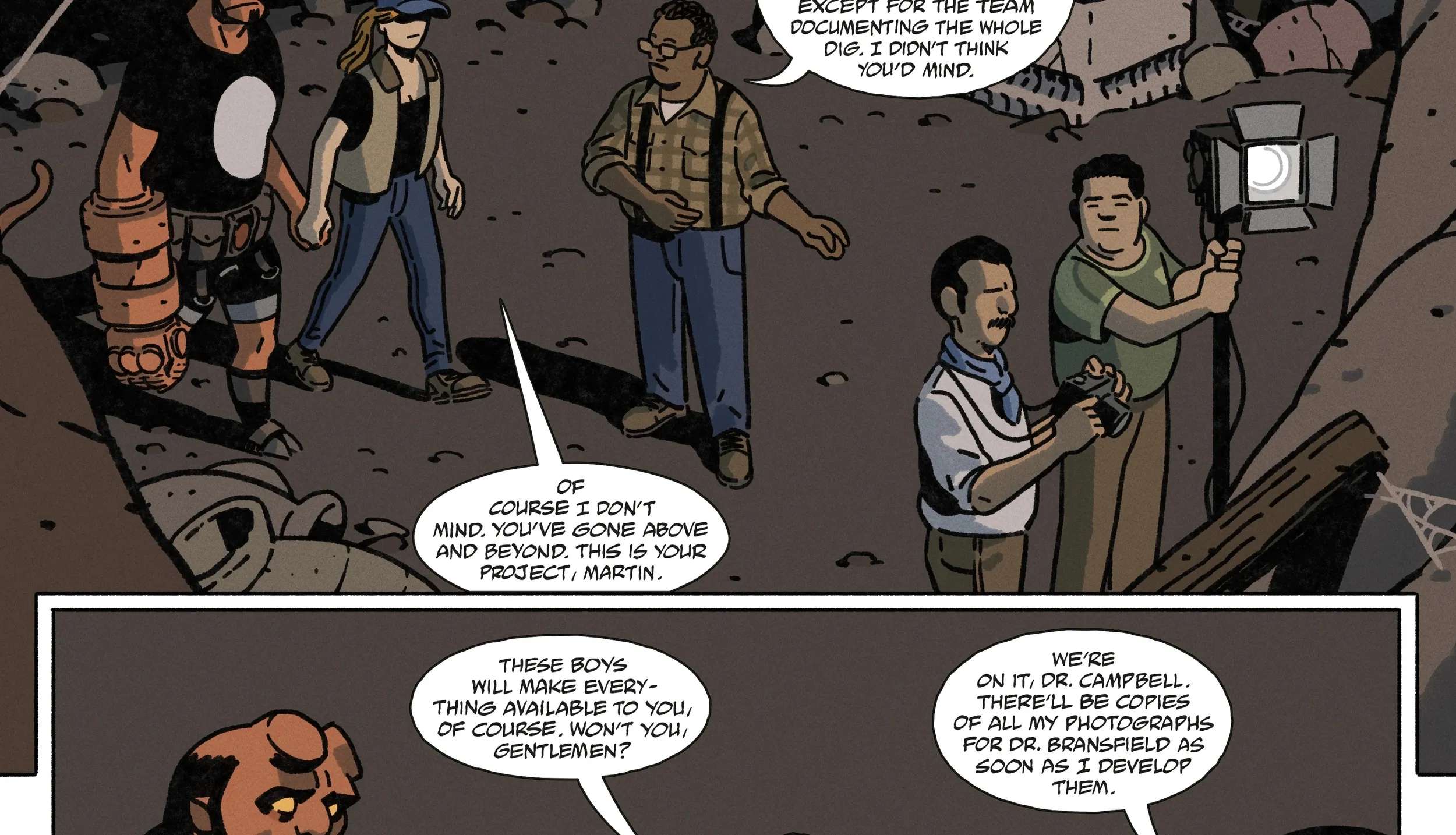 Hellboy in Love: Obsidian Chapter 1 - page 32