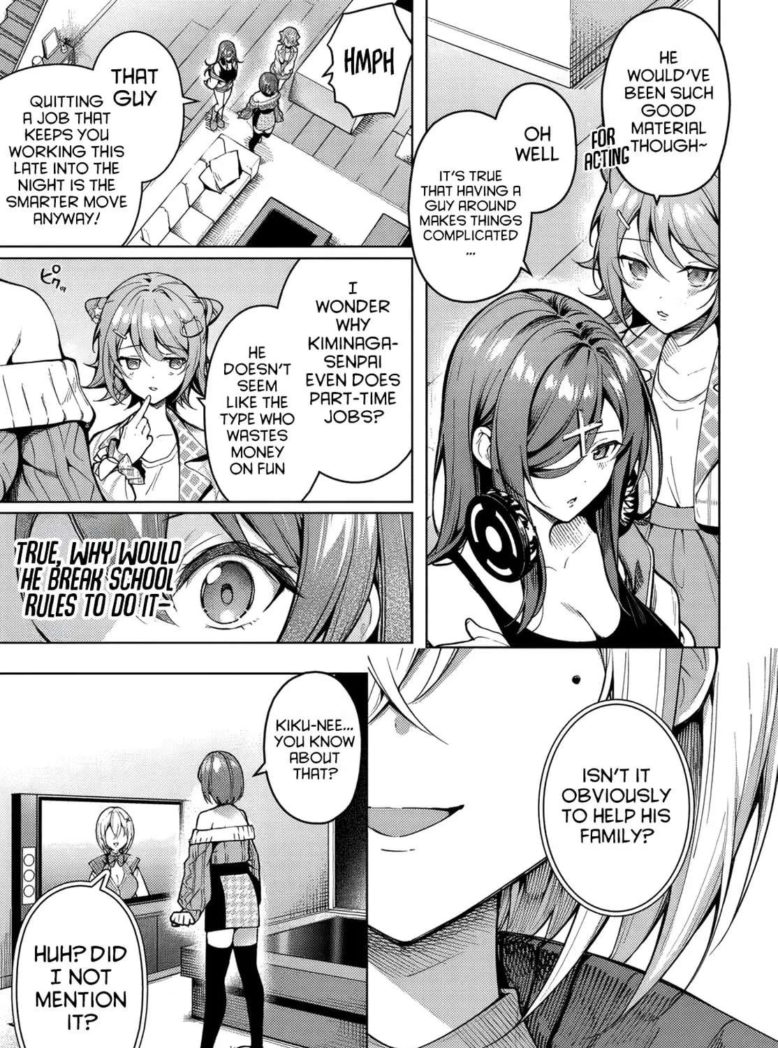 Tier 1 Shimai: Yuumei Yonshimai wa Boku nashi de wa Ikirarenai Chapter 1 - page 64