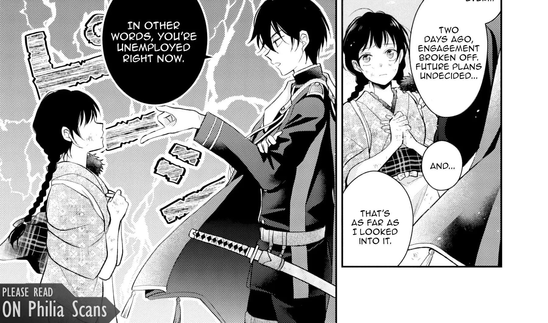 Usukawa Ichimai Mukouga wa: Konyaku Haki Sareta Futatabime no Jinsei, Ayakashi wo Miru me ga Saikyou Gunjin wo Michibiku Chapter 2 - page 57