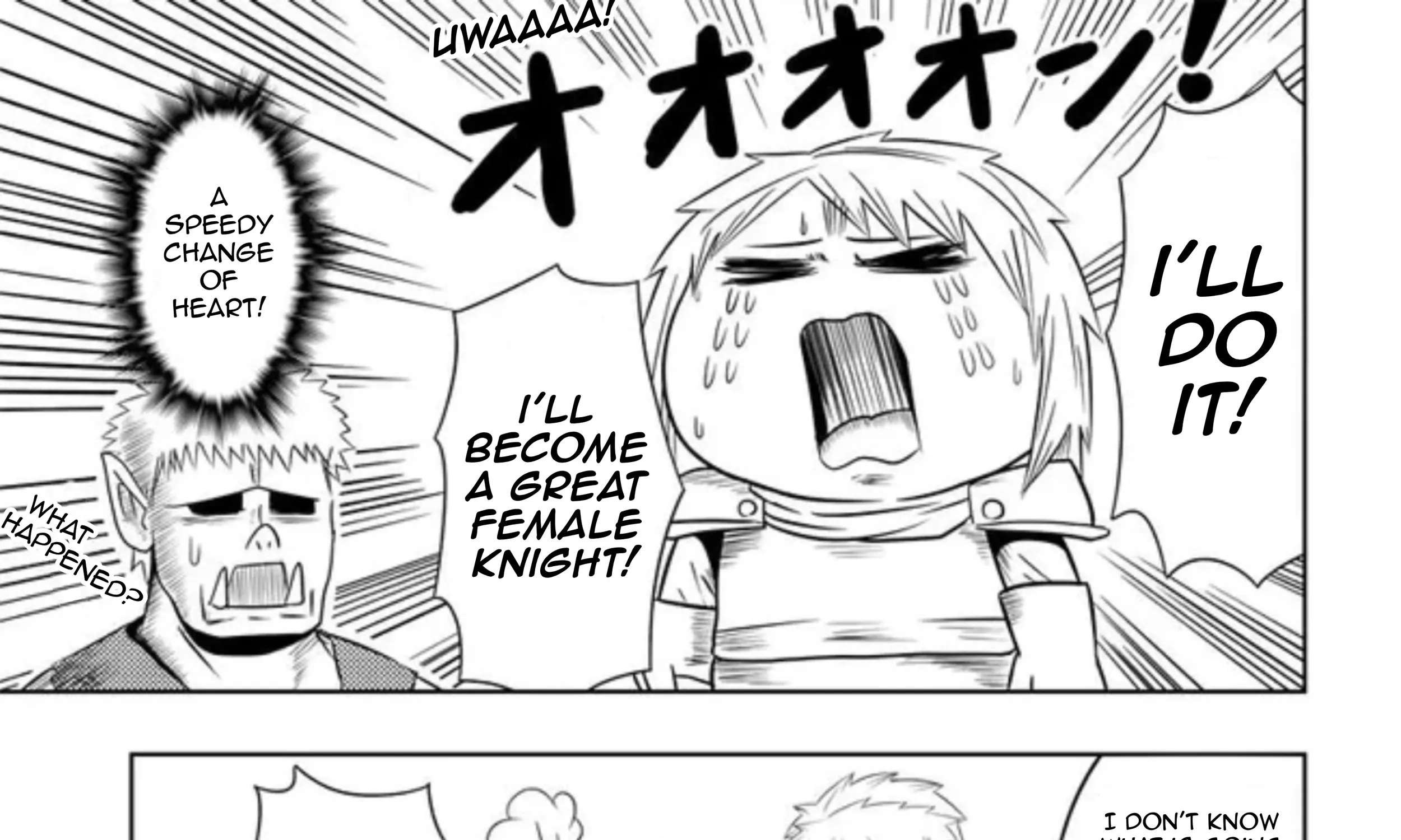 Orc Decides to Raise the Female Knight Chapter 2 - page 14