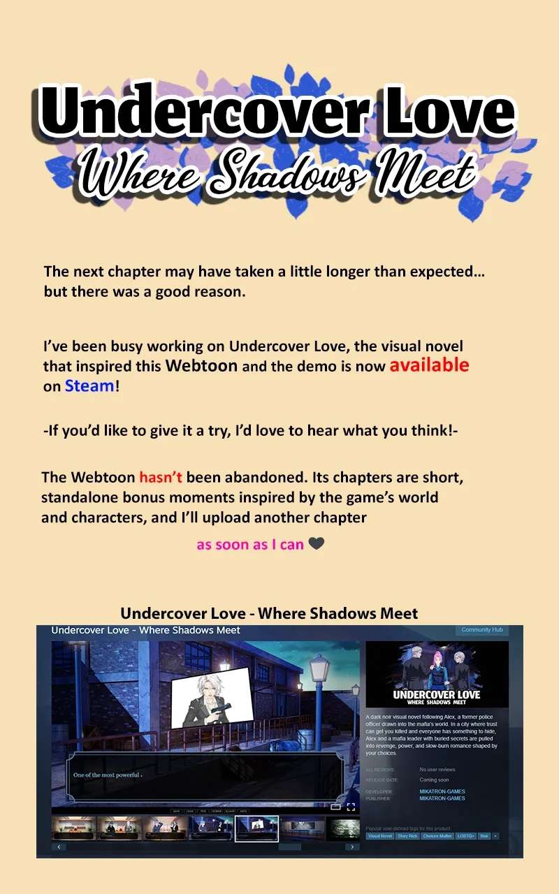 Undercover Love Where Shadows Meet Chapter 4 - page 1