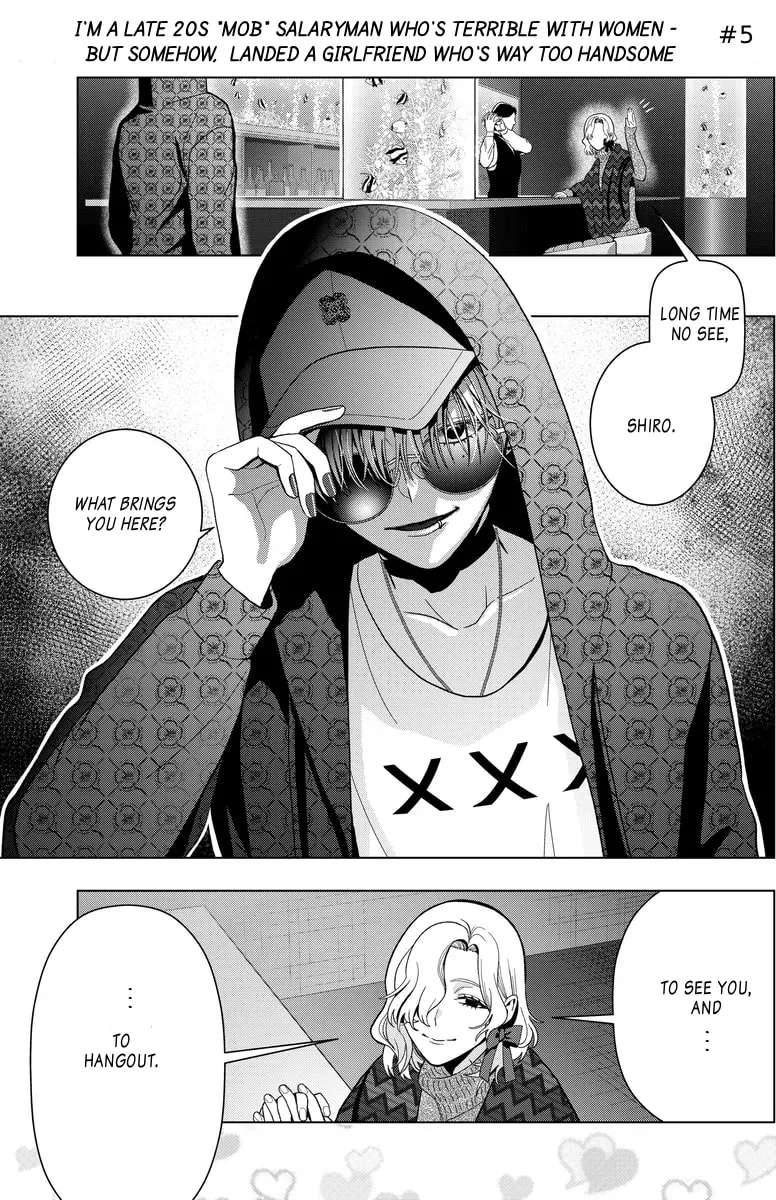 I'm a Late 20s "Mob" Salaryman Who's Terrible with Women一But Somehow, I landed a Girlfriend Who's Way Too Handsome Chapter 5 - page 1