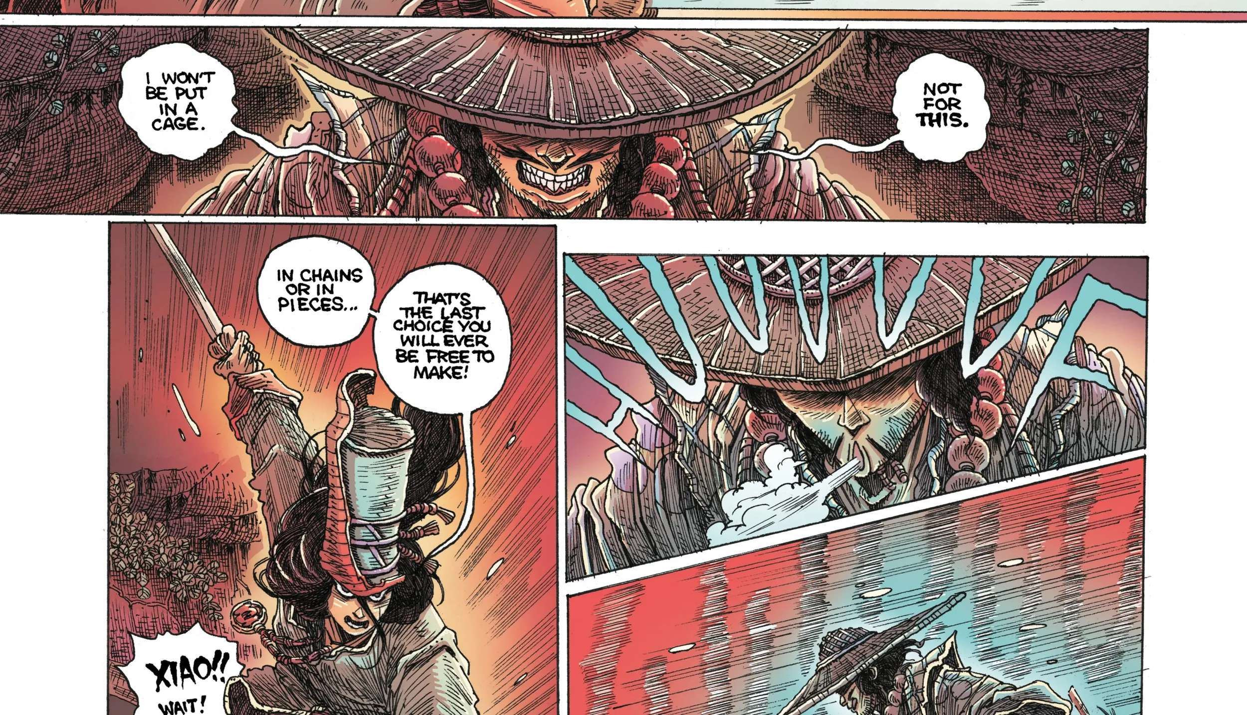 Orphan and the Five Beasts: Bath of Blood Chapter 2 - page 44