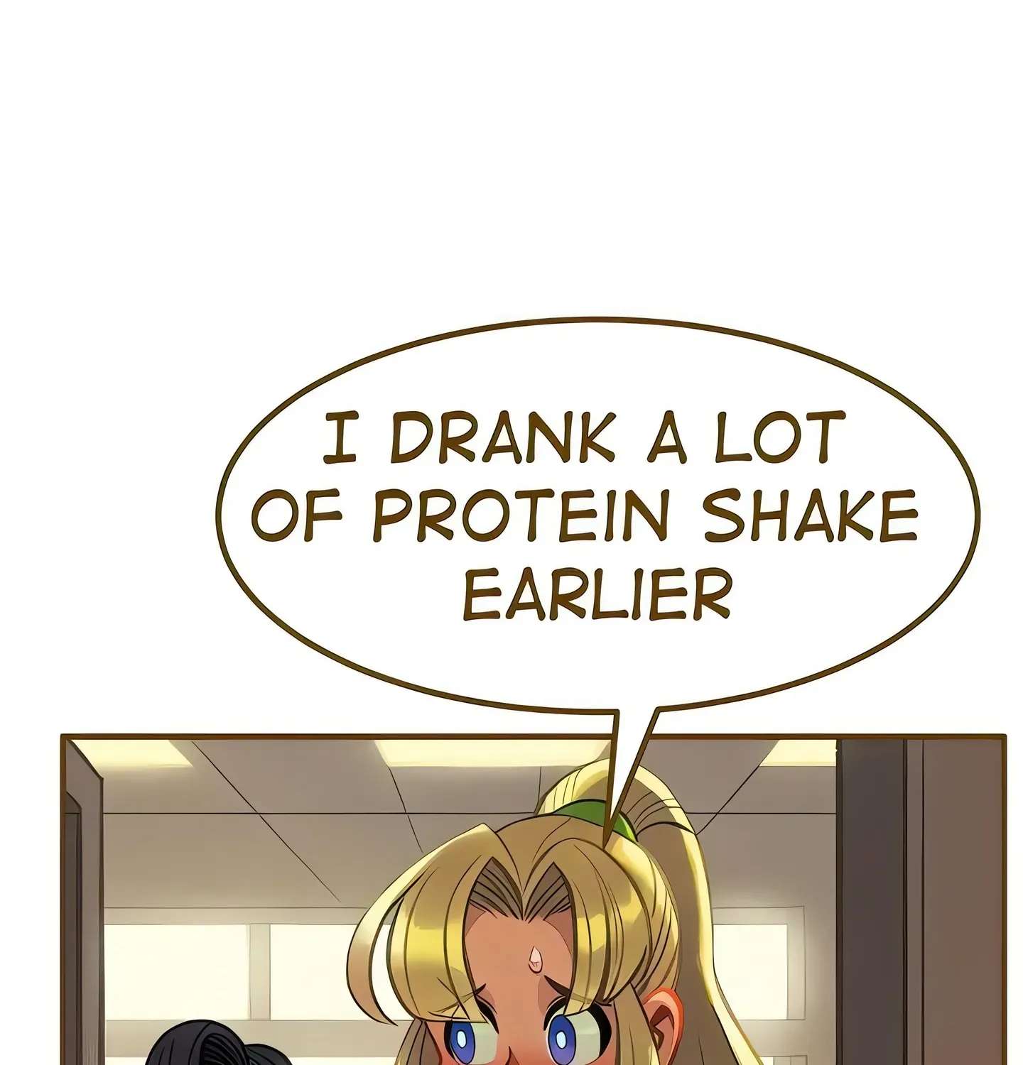 Her Secret Bulge: Protein Made Me Futa! Chapter 2 - page 6